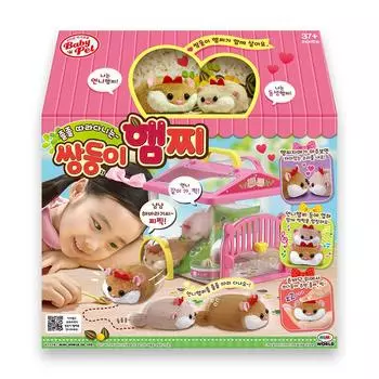 [Mimi World Official] Twin Hamchi, популярные корейские игрушки-персонажи