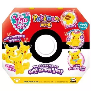 Mimi World Pokemon Who Are You Пикачу, корейские куклы популярных персонажей