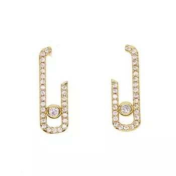 Мимималистские милые ювелирные изделия, аутентичные стерлингового серебра 925 пробы, 1 шт., серьги-гвоздики с камнем Cz для женщин, нежные крошечные серьги с кристаллами