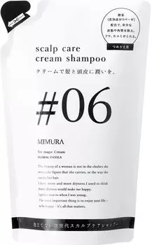 MIMURA Magic Cream 500 г Крем-шампунь Шампунь для кожи головы Уход за кожей головы Сделано в Японии Шесть наполнителей Непенящийся