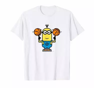 Миньон БАСКЕТБОЛ КЕВИН(ДВОЙНОЙ МЯЧ) Футболка