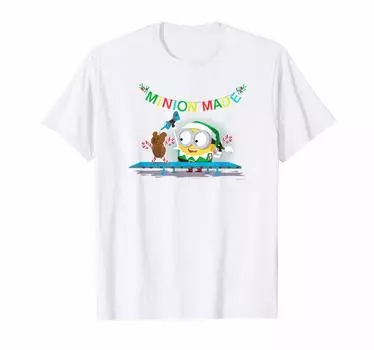 Миньон Рождество МИНЬОН СДЕЛАН(2D) Футболка