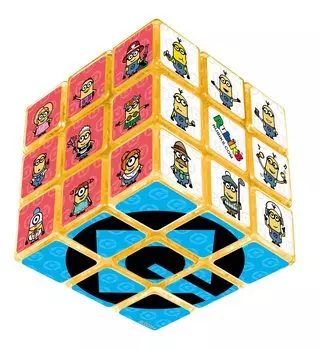 миньоны кубик рубика