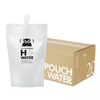 Minami ASO Hydrogen Water Kumamon Package Silica x 20 бутылок 55 мг/л (Набор 330мл)