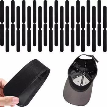 MINBOOT 40 шт., шапка, воротник, лента для предотвращения пятен, подкладка для кепки, лента для защиты от пота, лента для ухода за рубашкой, регулировка размера, лента для удаления тепла