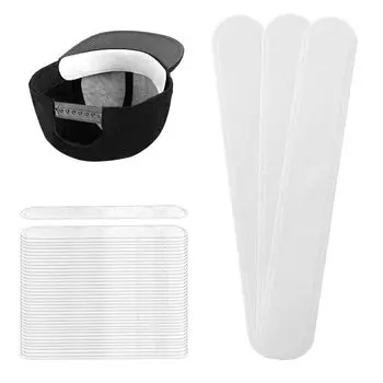 MINBOOT 40 шт., шапка, воротник, лента для предотвращения пятен, подкладка для кепки, лента для защиты от пота, лента для ухода за рубашкой, регулировка размера, лента для удаления тепла