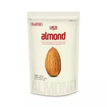 Миндаль жареный Nutri, 500 г, 1 шт., корейские орехи