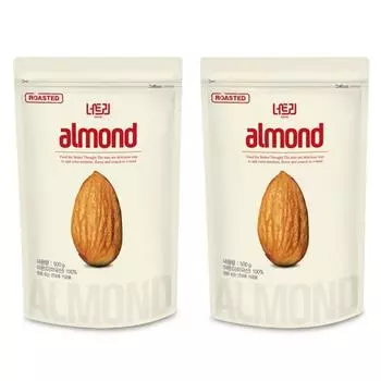 Миндаль жареный Nutri, 500 г, 2 шт., корейские орехи