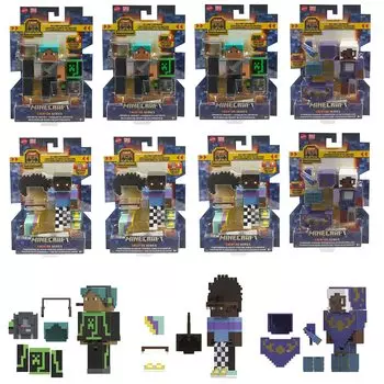 Minecraft Creator Series Figure F Assortment in Box of 8 Years Old and [Sold Figures] [6 Up] 986F-HJG74