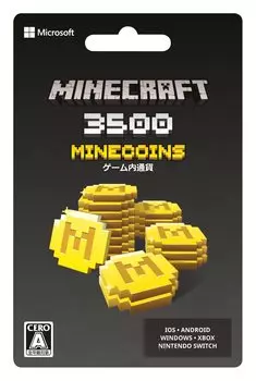 Minecraft Minecoin Pack Версия 3500 майнкоинов|Xbox One|Windows 10|Nintendo Switch|Карта