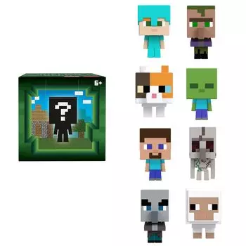 Minecraft Mob Head Mini Figure Blind Pack [Набор сюрпризов] [6 лет и старше] 986J-HDV64