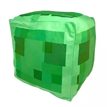 Minecraft Огромная БОЛЬШАЯ плюшевая игрушка Слайм 30 см Официальные товары, которые выглядят так, будто собираются прыгнуть Приблизительно. Это