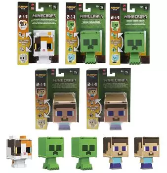 Minecraft Super Expanded Figures Ассортимент в коробке 5 лет и (ШАХТЕРСКОЕ РЕМЕСЛО) [Проданные фигурки] [6 шт.] 986A-HTL43