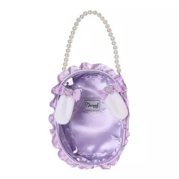 Mineed by Rabbit Ears Швейная сумка Oshikatsu Pearl Швейная сумка Ita Bag Сумка через плечо Pochette Ita Bag Itaba Event Festival Акриловый брелок для ключей [Ocell]