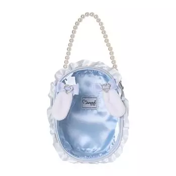 Mineed by Rabbit Ears Швейная сумка Oshikatsu Pearl Швейная сумка Ita Bag Сумка через плечо Pochette Ita Bag Itaba Event Festival Акриловый брелок для ключей [Ocell]