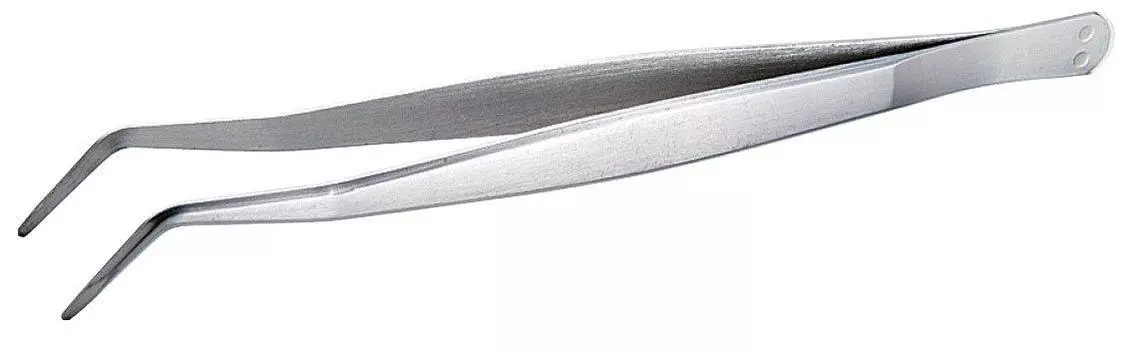 Mineshima flat tweezers (TM-23)
