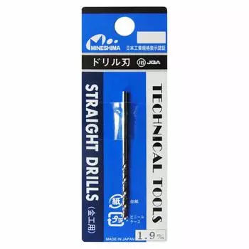 Mineshima Single Drill Blade Hobby Tool 1.9mm L-10-19