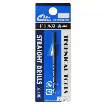 Mineshima Single Drill Blade Hobby Tool 2.2mm L-10-22