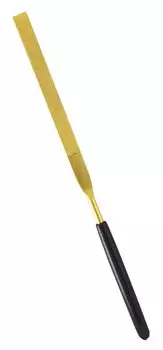 Mineshima Titanium Coated Diamond File Flat Hobby Tool #200 I-200A