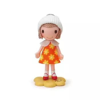 Minette Flower Dress Orange