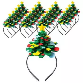 Minhwa Shop рождественский зимний игровой набор для изготовления повязки на голову в виде елки S2301130