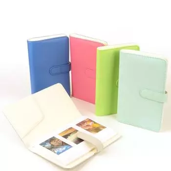 MINI9 3-inch ice blue album Polaroid MINI8 album leather album 108 pieces 3 inches Greenery 108 pieces 3 inches Greenery