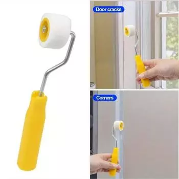 Мини 2 см 3 см валик для рисования кисть настоящая шерсть тонкий ворс короткий ворс маркировка мини валик сердечник 1 дюйм валик кисть