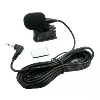 Мини 3 м длинный стерео микрофон для автомобильного DVD радио автомобильный аудио микрофон проводной внешний микрофон 03