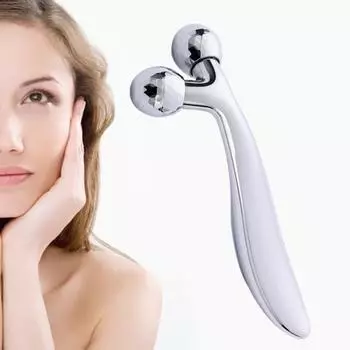 Мини 3D массаж лица для глаз, роликовый шарик, средство для удаления морщин на лице, косметический инструмент