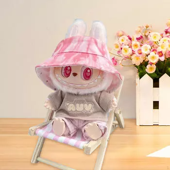 Mini 6 inch Doll Hat Accessories,Adorable,Comfortable,Photo Props,Dress up,Doll Bucket for