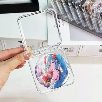 Мини 75/85 мм защитный чехол дисплей коробка для хранения прозрачный акриловый сумка для улицы карты футляр для значков студенческий ящик для хранения A