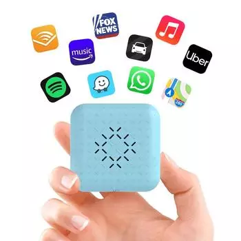 Мини-адаптер беспроводной carplay smartbox стерео usb Dongle универсальный carplay mini белый