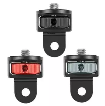 Мини-адаптер для штатива 1/4 с винтом для Gopro 12 11 10 9 8 7 Eken Sjcam Insta360 X2 X3 R DJI, аксессуары для экшн-камеры Gopro