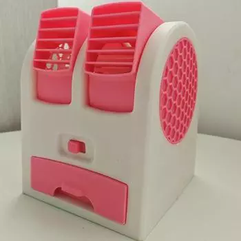 Mini Air Conditioning 3-In-1 Fan Humidifier Purifier USB/Battery Powered Air Cooler For Home/Office