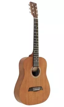 Мини-акустическая гитара Yairi Компактная акустическая серия Модель Красное дерево Чехол S.Yairi (Мини-гитара) Леворукая YM-02LH/MH [Программное обеспечение в комплекте] красное дерево