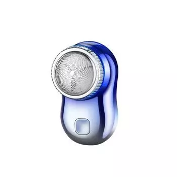 Мини-электрическая бритва для путешествий для мужчин и женщин, USB аккумуляторная бритва, карманный размер, моющийся портативный безболезненный беспроводной триммер
