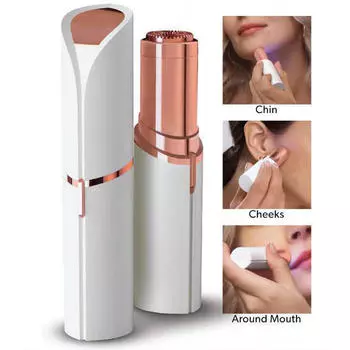 Мини-электрическая бритва для удаления волос на лице, модный инструмент для удаления волос на бикини, на теле, на шее, на ногах