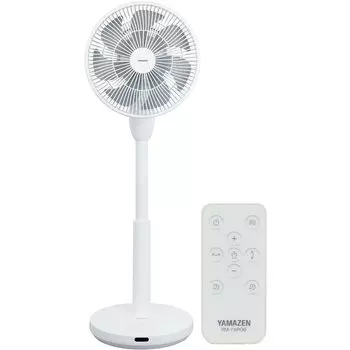 Мини-электрическая гостиная, оснащенная двигателем постоянного тока, качается вертикально и регулирует объем сушки в 8 пультах дистанционного управления. Белый [Yamazen] вентилятор, комната, (автоматически