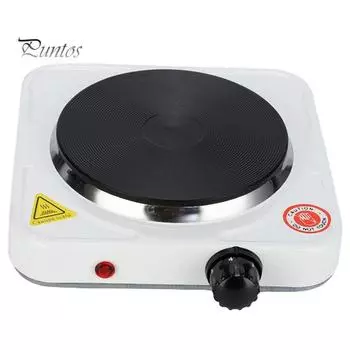 Мини электрическая плита 1000 Вт Высокая мощность Hot Pot Защита от перегрева Плита Электромагнитная печь Экспериментальная электрическая плита Кофейный обогрев Электрический EU