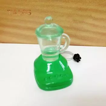 Мини-электрическая соковыжималка, модель из смолы, игрушка, кукольный домик, миниатюрный декор, аксессуары, игрушки для всех возрастов розовый