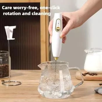 Мини-электрический блендер для яиц, вспениватель кофе, кухонный бытовой аппарат для приготовления молочной пены, беспроводной блендер для приготовления чая с молоком
