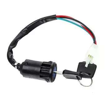 Мини-электрический дверной замок для универсального 2-скоростного 4-проводного мотоцикла и пляжного автомобиля 4-wire small male plug