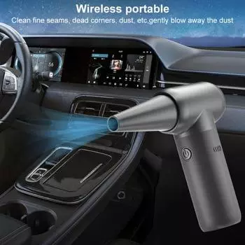 Мини-электрический воздуходув Yousheng, 98000 об/мин, высокоскоростной сжатый воздух, ручной турбовентилятор, перезаряжаемый беспроводной очиститель клавиатуры автомобиля, воздушная щетка розовый