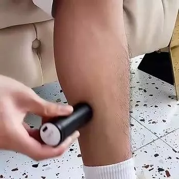 Мини-электробритва, перезаряжаемая бритва, моющийся триммер для бороды, портативный станок для бритья, удаление волос для мужчин