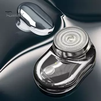 Мини-электробритва USB перезаряжаемая IPX7 водонепроницаемая влажная сухая портативная дорожная бритва для бритья мужской триммер для бороды инструмент для удаления волос