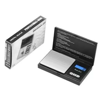 Мини электронные кухонные весы для взвешивания золотых украшений и небольших граммов. 500g/0.1g
