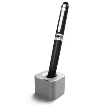 Мини-алюминиевый держатель для ручек с нескользящей подушечкой, настольная квадратная подставка для хранения, органайзер для стола Escritorio, бюро для обучения, офисные принадлежности