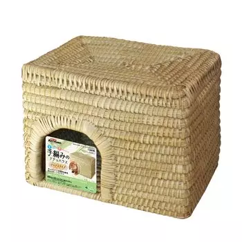 Mini Animan Nathu House Big Square Rabbit Hand-knitted