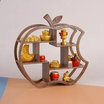 Мини антикварная полка украшения кукольный домик имитация стенд полка для хранения модель кукольная мебель микро сценка декор реквизит