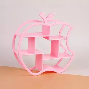 Мини антикварная полка украшения кукольный домик имитация стенд полка для хранения модель кукольная мебель микро сценка декор реквизит розовый